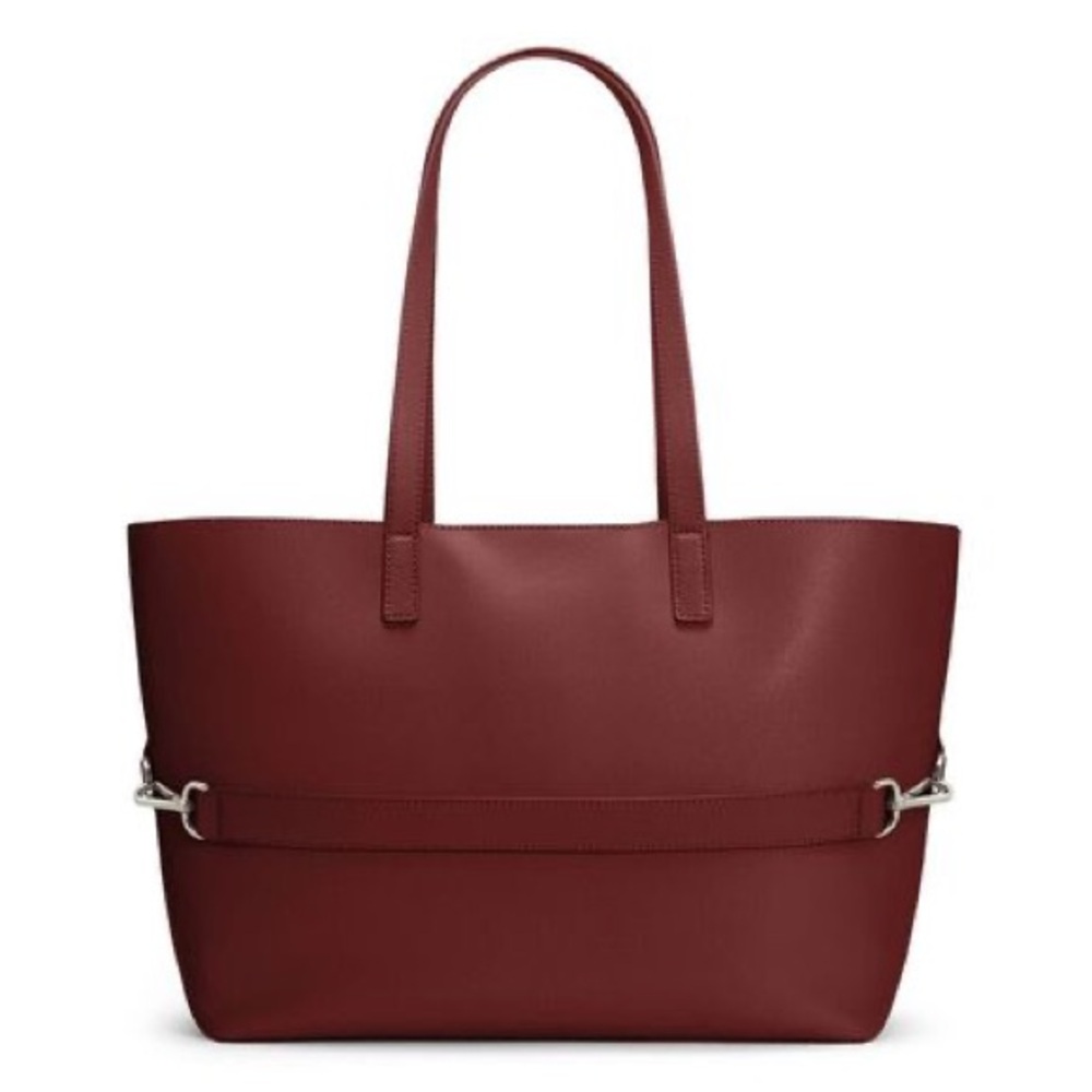 Away Burgundy Tote Bag